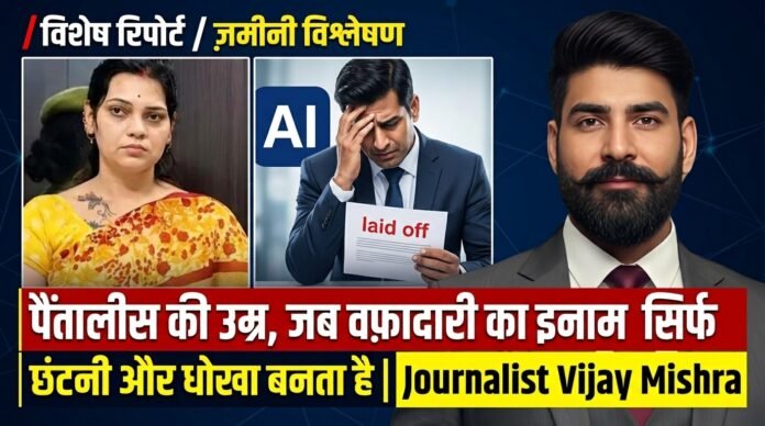 45 kee-umr-jab-vafaadari-chhaantanee-dhokha by journalist vijay पैंतालीस की उम्र: वफ़ादारी, छंटनी और धोखा - पत्रकार विजय मिश्रा (#JournalistVijay) की विशेष रिपोर्ट का ओपन ग्राफ इमेज